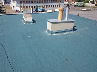 Oprava ploché střechy - Hradiště na Písku